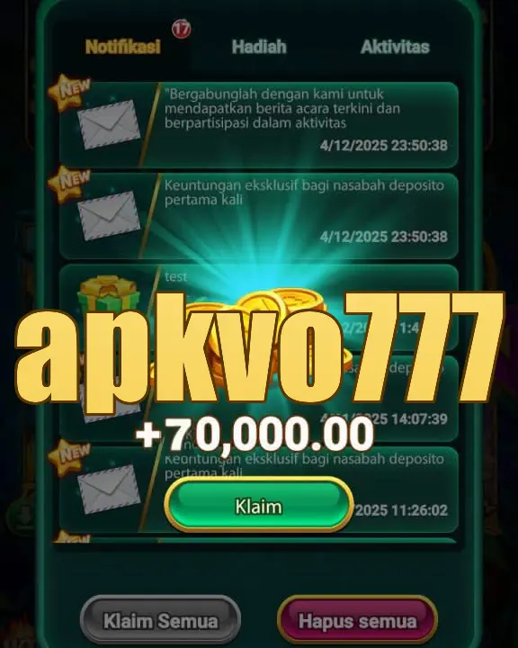 apkvo777 Tangkapan Layar - APK Resmi